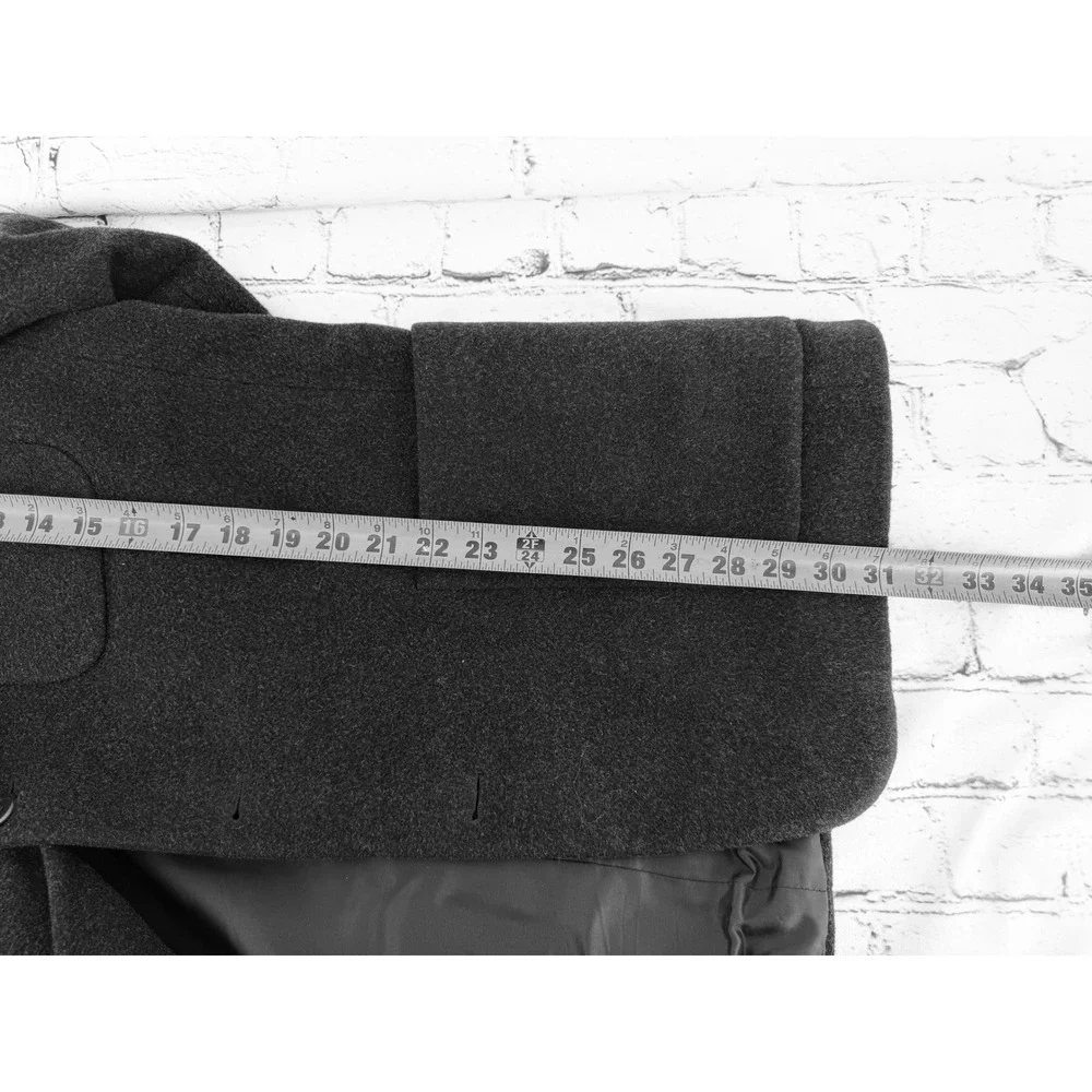 J. Crew Men's Charcoal Gray Wool Cashmere Blend Blazer Sport Coat Size 40R‎